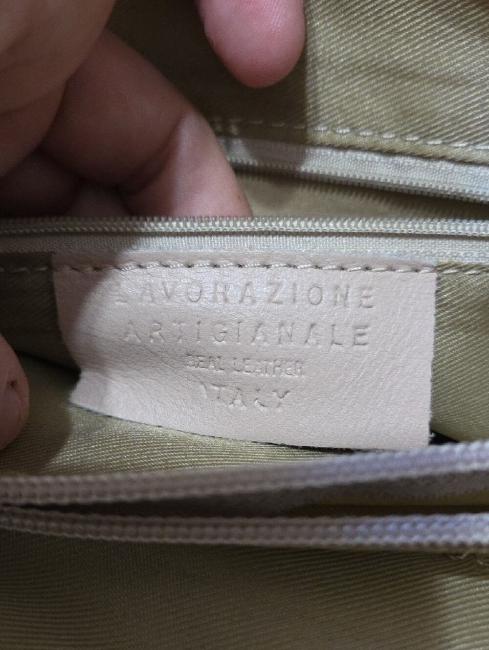 Italian Leather Quilted Bag Made in Italy Blush Pink Gold Chain Real Leather - Picture 2 of 12